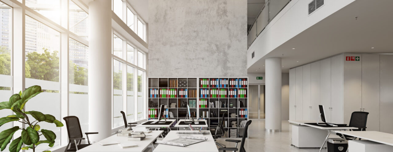 整理整頓されたオフィスのイメージ