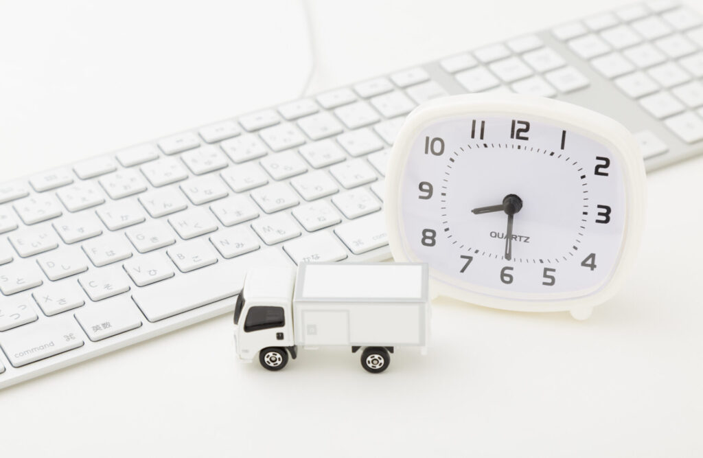 長時間労働が続いている時間のイメージ