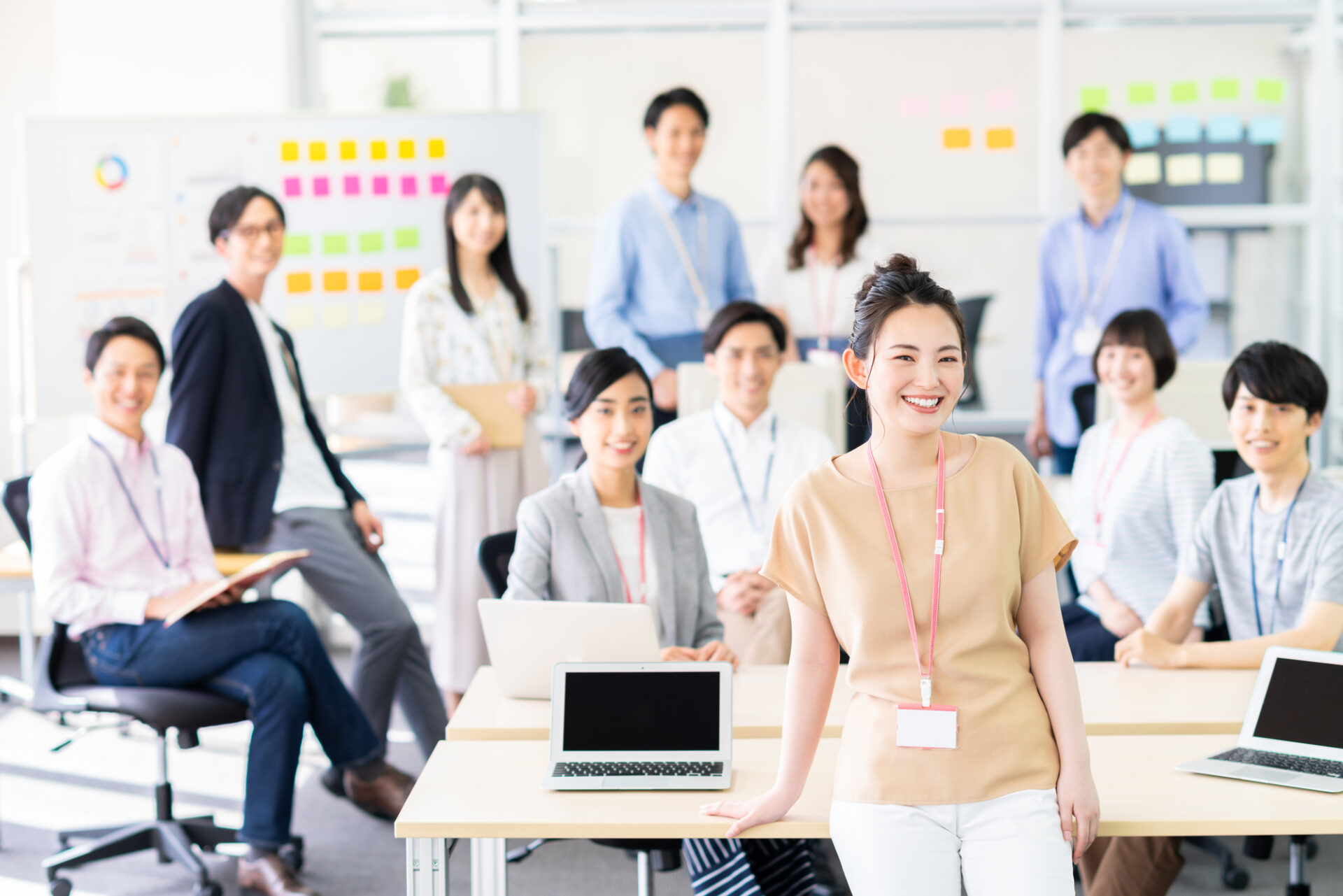 チームビルディングを実施して従業員の活動が活性化している組織