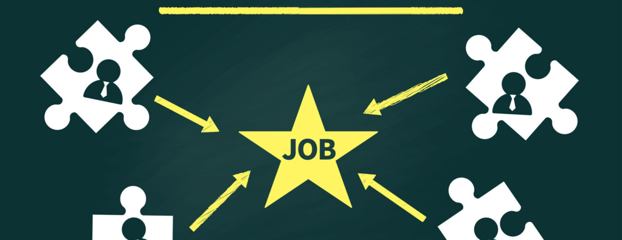 ジョブ型雇用のイメージイラスト