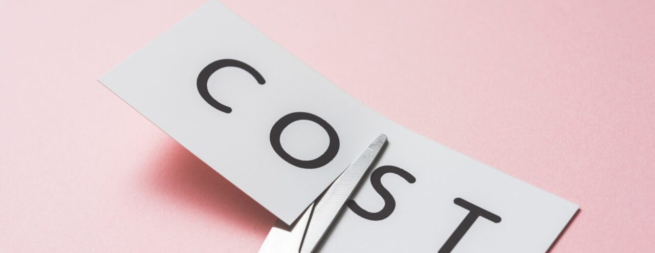 コストカットするイメージ